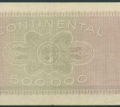 Hannover Continental 500000 Mark 1923, Keller 2153 e, gebraucht (K1782)