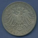 Baden 5 Mark 1906 G, Goldene Hochzeit Großherzog Friedrichs, J 35 vz + (m6715)