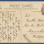 Hongkong Part of Praya Central, gelaufen 1909 (AK4833)