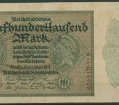 Dt. Reich 500000 Mark 1923, DEU-99e, gebraucht (K1340)