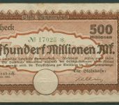 Gummersbach 500 Millionen Mark 1923, Keller 2007 l, gebraucht (K1809)