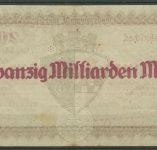 Gummersbach 20 Milliarden Mark 1923, Keller 2007 o, gebraucht (K1810)