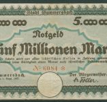 Gummersbach 5 Millionen Mark 1923, Keller 2008 a, gebraucht (K1812)