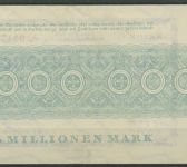 Dresden-Neustadt 5 Millionen Mark 1923 Reihe G, Keller 1121 c, gebraucht (K1828)