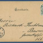 Hotel Fürstenhaus am Achensee, Blick auf Eben, gelaufen 1901 (AK4872)