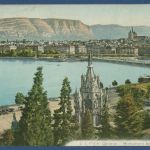 Genf Monument Brunswick, gelaufen ca. 1910 Marke fehlt (AK4958)