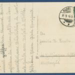 Rudelsburg und Saaaleck, gelaufen 1936 (AK4982)