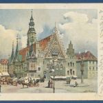 Breslau Das Rathaus, gelaufen 1901 (AK4976)