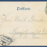 Breslau Das Rathaus, gelaufen 1901 (AK4976)