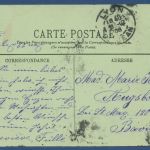 Marseille La Place d'Afrique Hafen, gelaufen 1908 (AK4931)