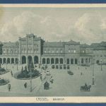Kassel Bahnhof, gelaufen 1925 (AK5007)