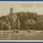 Halle a. S. Ruine Burg Giebichenstein, gelaufen ca. 1930 (AK5005)