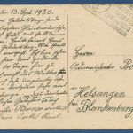 Tilsit Totalansicht mit Memel vom Engelsberge, gelaufen 1930 (AK4998)