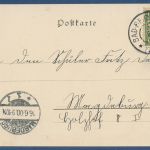 Gruss aus Reichenhall Thumsee, gelaufen 1900 (AK5031)