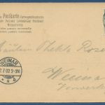 Rüdesheim am Rhein Ausflugsdampfer Nationaldenkmal, gelaufen 1902 (AK5030)