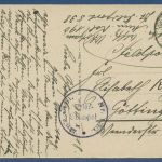 Barr Ortsansicht, gelaufen 1918 als Feldpost (AK5082)