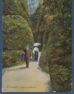 Eisenach Drachenschlucht, gelaufen 1915 als Feldpost (AK5065)