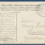 Eisenach Carlsplatz mit Luthrtdenkmal, gelaufen 1910 mit Bahnpost (AK5059)
