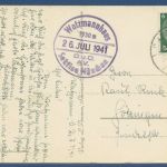 Berchtesgaden Watzmannhaus, gelaufen 1941 (AK5078)
