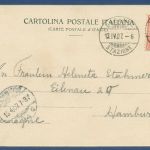 Presso Melide am Lago di Lugano, gelaufen 1907 (AK5049)