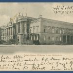 Berlin Palais Kaiser Wilhelm I. und Bibliothek, gelaufen 1904 (AK5017)