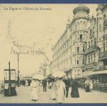 Blankenberge La Digue und Hotel Kursaal, gelaufen 1915 als Feldpost (AK5138)