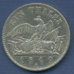 Preußen Taler 1819 A, Friedrich Wilhelm III. J 37 sehr schön + (m6772)