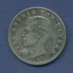 Bayern 2 Mark Silber 1907 D, König Otto, J 45 ss (m6773)