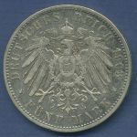 Bayern 5 Mark Silber 1903 D, König Otto, J 46 ss-vz (m6774)
