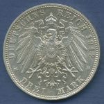 Bayern 3 Mark 1912 D, König Otto, J 47 vz/vz+ (m6776)