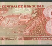 Honduras 1 Lempira 1984, KM 68 b kassenfrisch (K461)