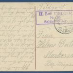 Liepaja Libau Katholische Kirche, gelaufen 1916 als Feldpost (AK5209)