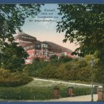 Kassel Blick auf das Staatstheater, gelaufen 1930 (AK5240)