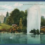 Kassel Wilhelmshöhe Große Fontaine Apollotempel, gelaufen 1911 (AK5235)