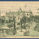 Vilnius Wilna Platz der Kathedrale, gelaufen 1916 als Feldpost (AK5043)