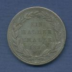 Hessen-Kassel 1/2 Taler 1820, Kurfürst Wilhelm I., J 11 schön (m6801)