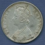 Indien 1 Rupee 1887, Königin Victoria, KM 492 sehr schön (m6815)