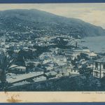 Madeira Funchal Gesamtansicht Tirado do Oeste, gelaufen 1913 (AK5352)