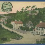 Jersey St. Mary's Valley Victoria Hotel, gelaufen 1908 (AK5323)