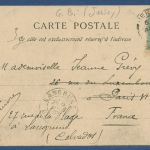 Insel Jersey Saint-Helier's Hafen, gelaufen 1903 (AK5317)