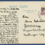 Dublin O'Connell Bridge and O'Connell Road, gelaufen 1930 Marke fehlt (AK5313)