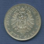 Preußen 2 Mark 1888 A, Kaiser Friedrich III., J 98 vz/st (m6846)