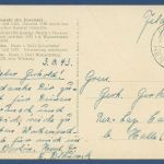 Rund um Schloß Friedewald kreis Hersfeld, gelaufen 1943 als Feldpost (AK5466)