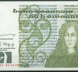 Irland 1 Pound 01.11.1979, Queen Medb, KM 70 b, kassenfrisch (K63)