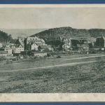 Bitsch Lothringen Teilansicht, gelaufen, Mängel (AK5474)