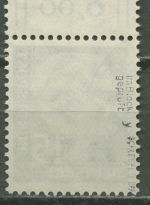 Bund 1960 Heuss LUMOGEN Bogenmarke Oberrand Walze 184 y OR gestempelt geprüft