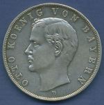 Bayern 3 Mark 1910 D, König Otto, J 47 ss/ss+ (m3997)