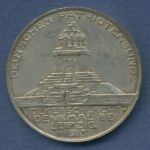 Sachsen 1913 100 J. Völkerschlacht bei Leipzig, Medaille versilbert ss-vz (m6856)