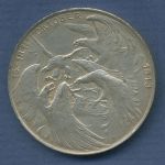 Sachsen 1913 100 J. Völkerschlacht bei Leipzig, Medaille versilbert ss-vz (m6856)