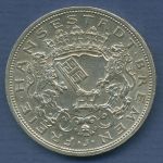 Bremen 5 Mark Silber 1906 J, Wappen der Hansestadt, J 60 vz (m6853)